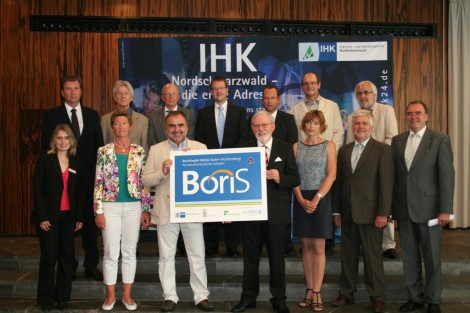 Vertreter von zehn Schulen bekamen bei der IHK das Boris-Berufswahlsiegel überreicht. Foto: Dast-Kunadt Foto: Schwarzwälder-Bote